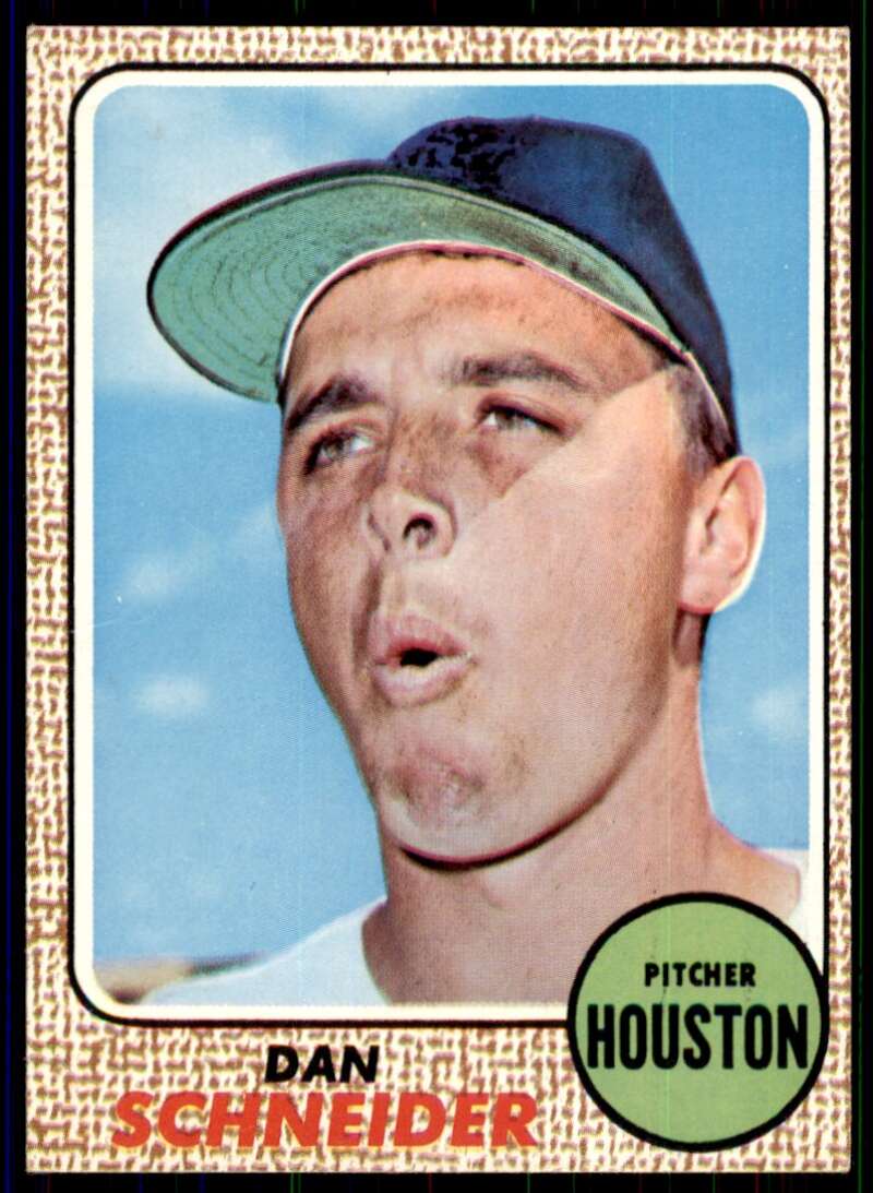 Dan Schneider Card 1968 Topps #57 Image 1