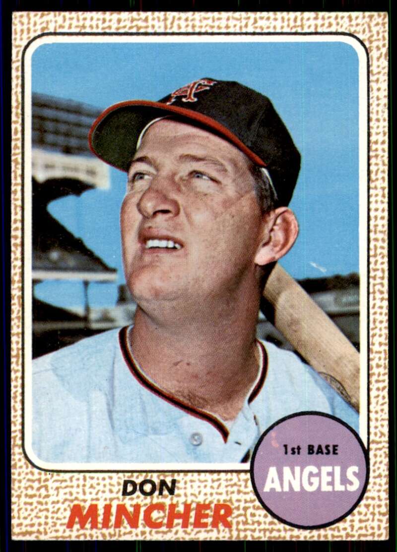 Don Mincher Card 1968 Topps #75 Image 1