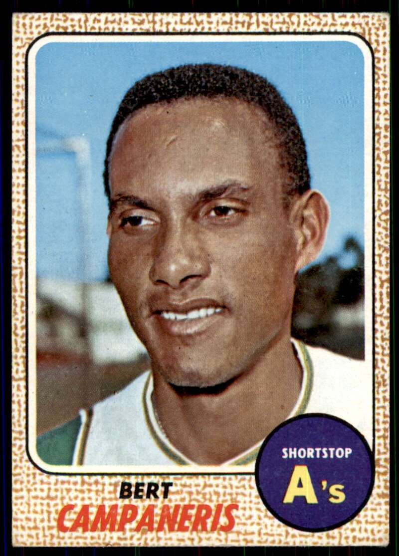 Bert Campaneris Card 1968 Topps #109 Image 1