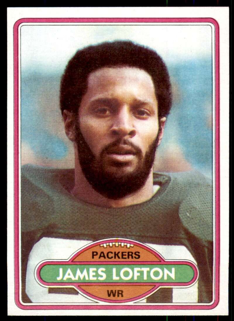 James Lofton Card 1980 Topps #78 Image 1