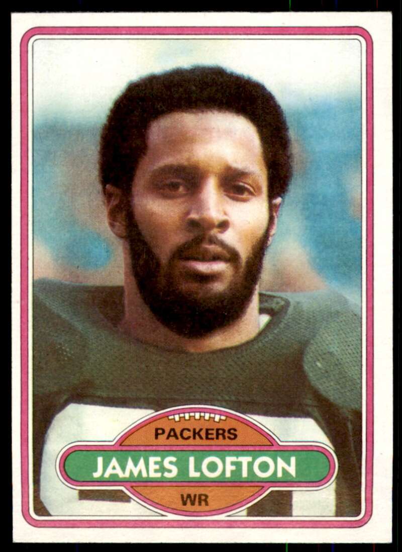 James Lofton Card 1980 Topps #78 Image 1