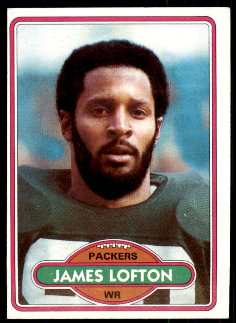 James Lofton Card 1980 Topps #78 Image 1