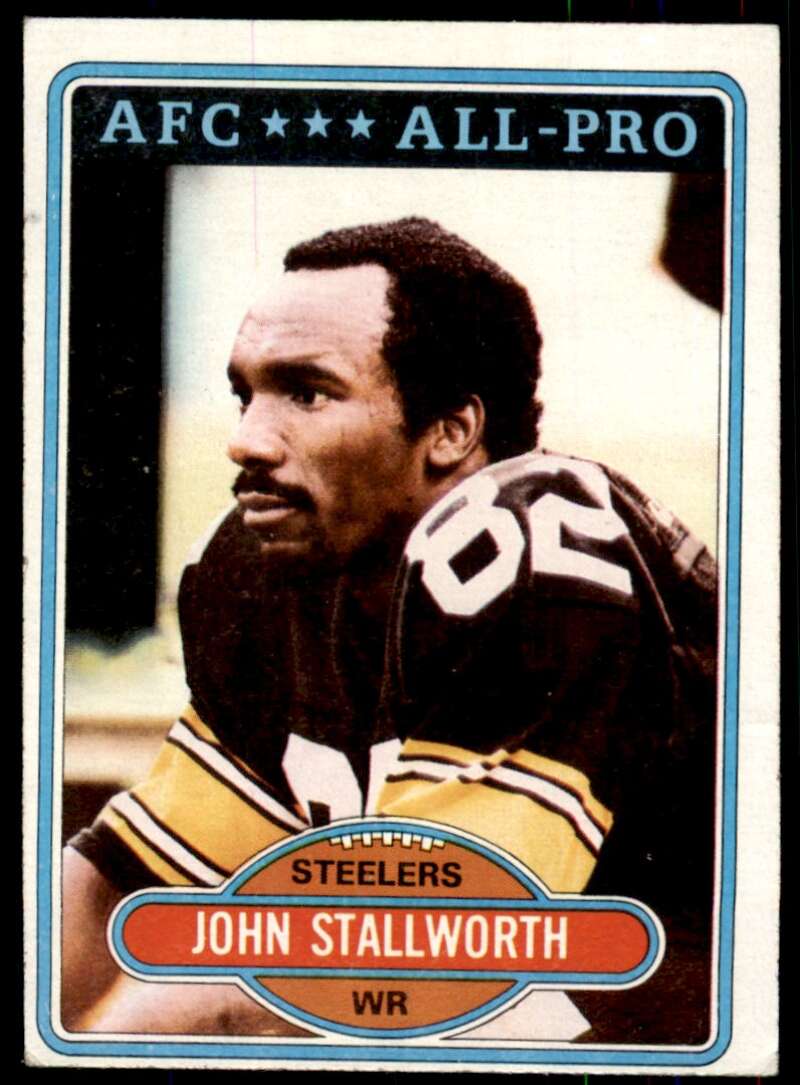 John Stallworth Card 1980 Topps #130 Image 1