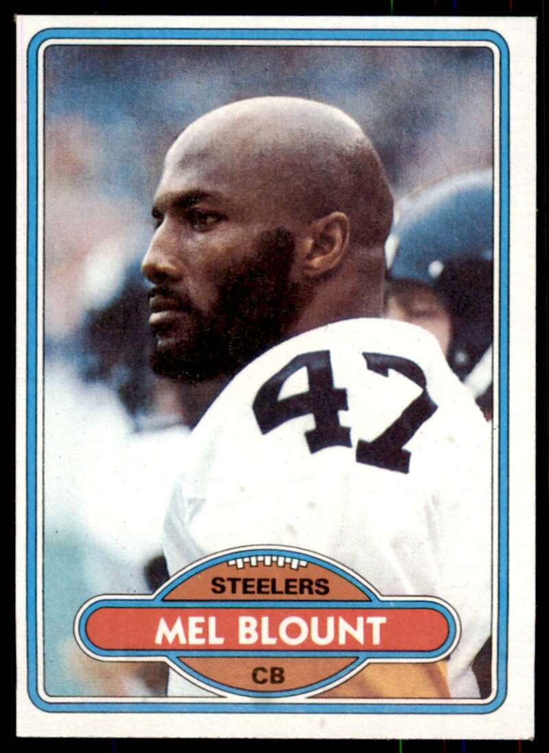 Mel Blount Card 1980 Topps #155 Image 1