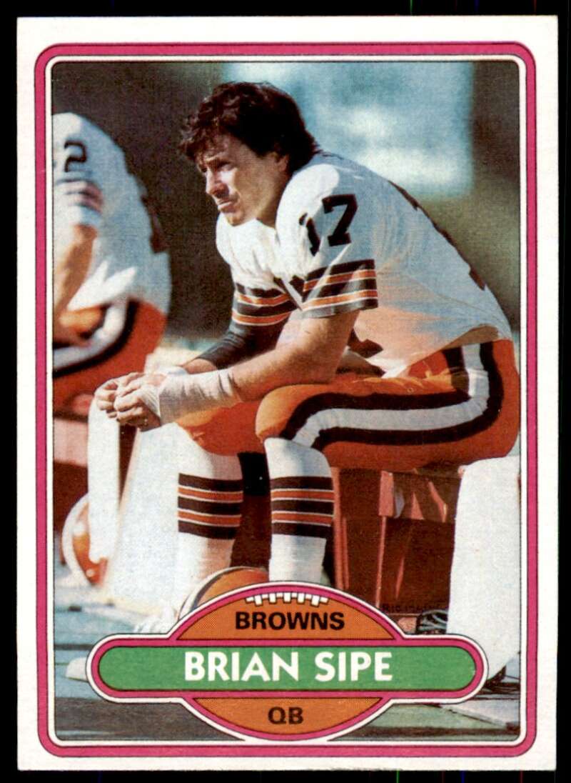 Brian Sipe Card 1980 Topps #171 Image 1