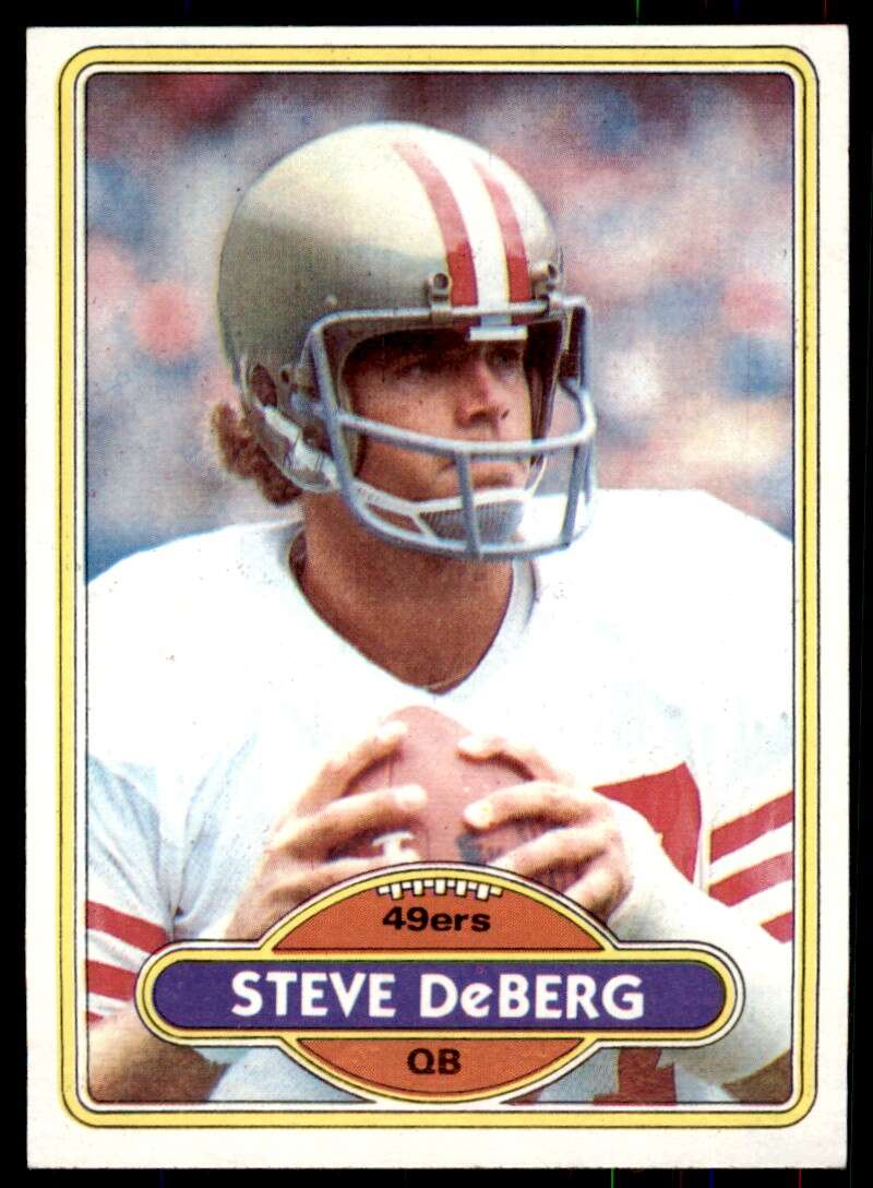 Steve Deberg Card 1980 Topps #245 Image 1