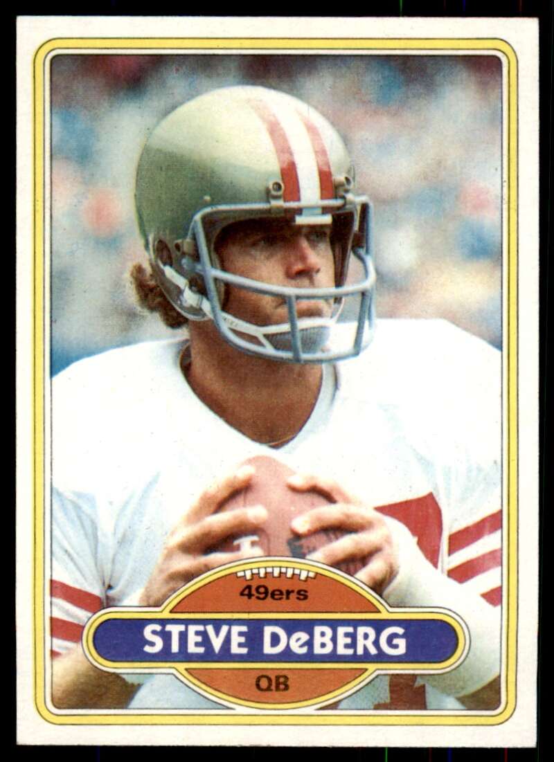 Steve Deberg Card 1980 Topps #245 Image 1