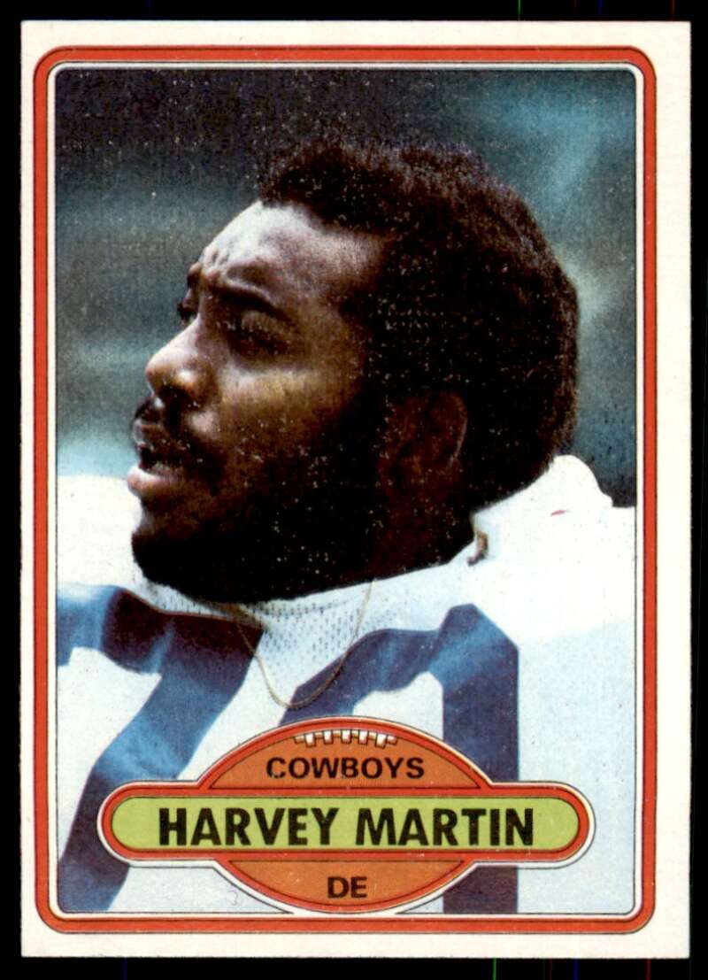 Harvey Martin Card 1980 Topps #270 Image 1