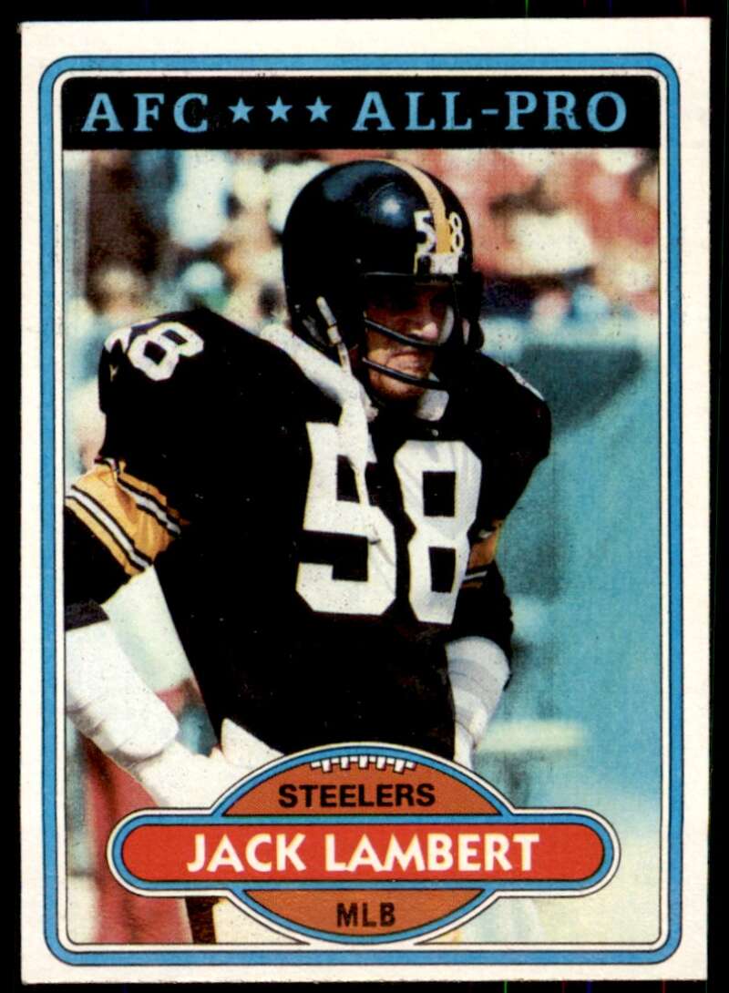 Jack Lambert Card 1980 Topps #280 Image 1
