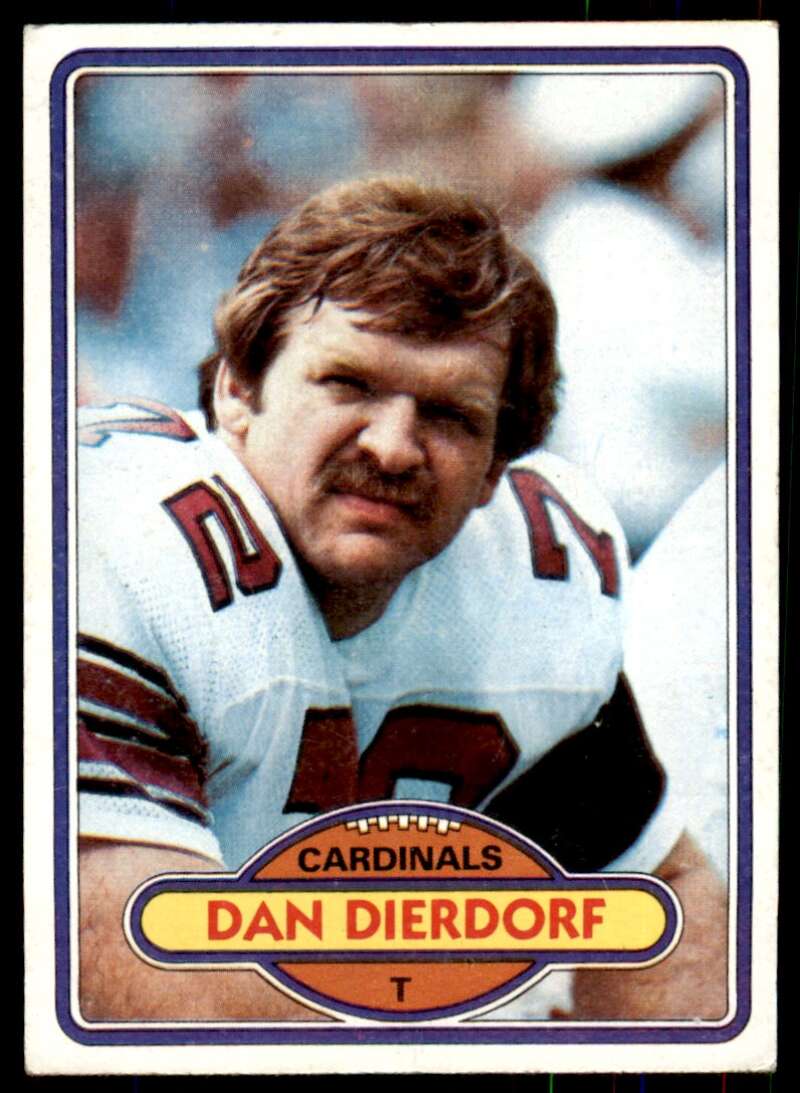 Dan Dierdorf Card 1980 Topps #316 Image 1