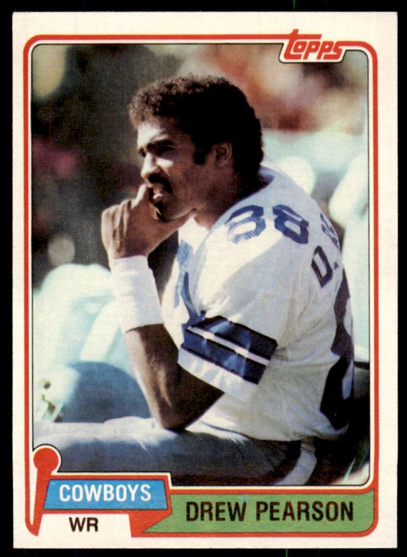 Drew Pearson Card 1981 Topps #95 Image 1