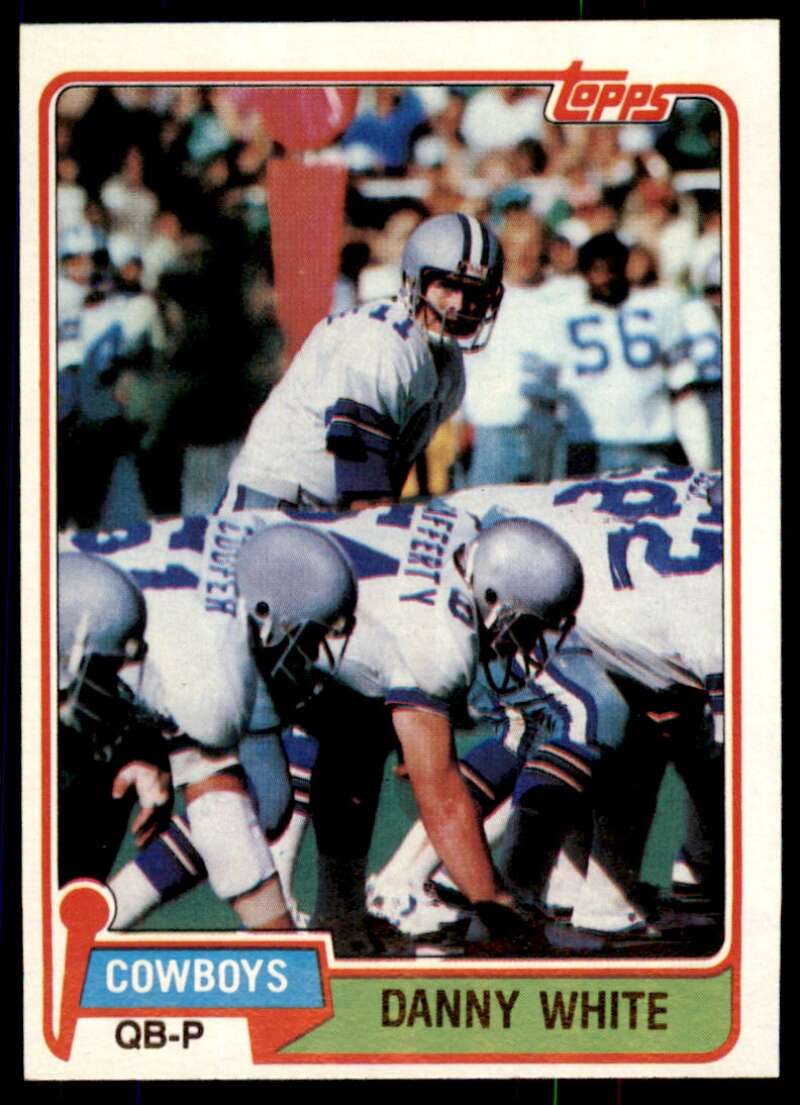 Danny White Card 1981 Topps #300 Image 1