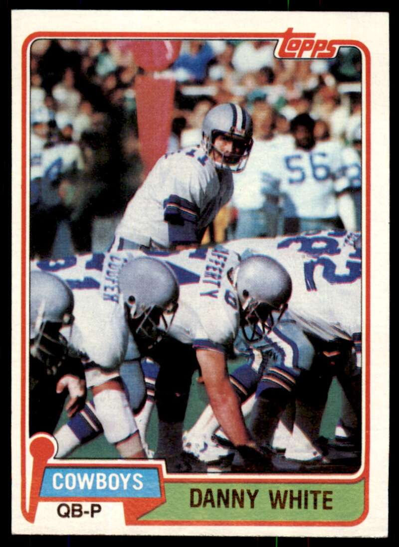 Danny White Card 1981 Topps #300 Image 1