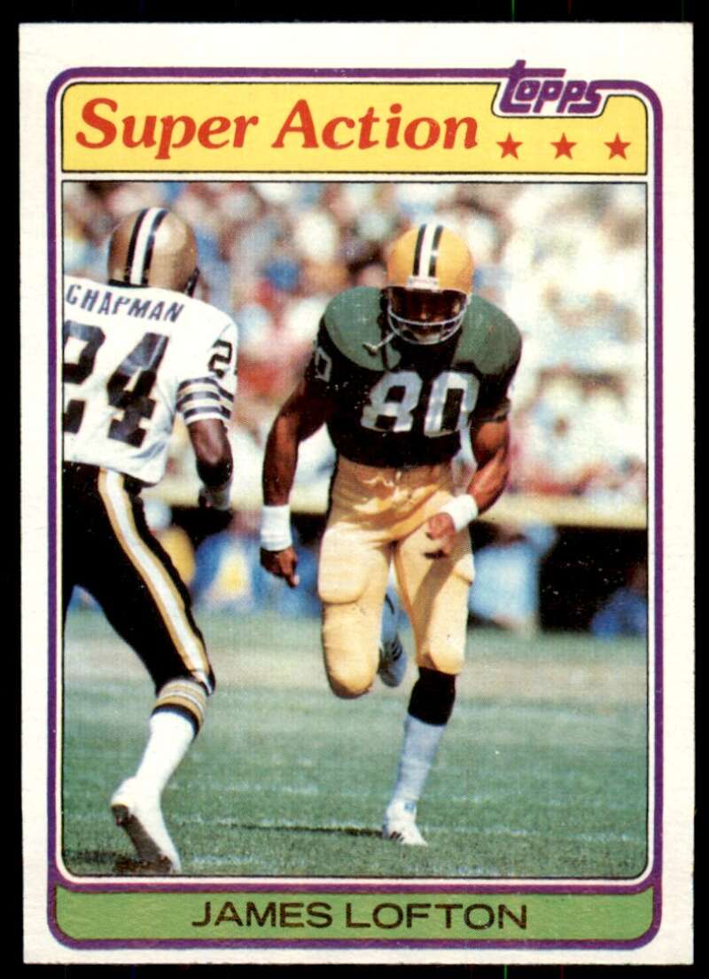 James Lofton Card 1981 Topps #361 Image 1