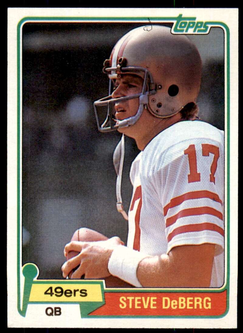 Steve DeBerg Card 1981 Topps #364 Image 1