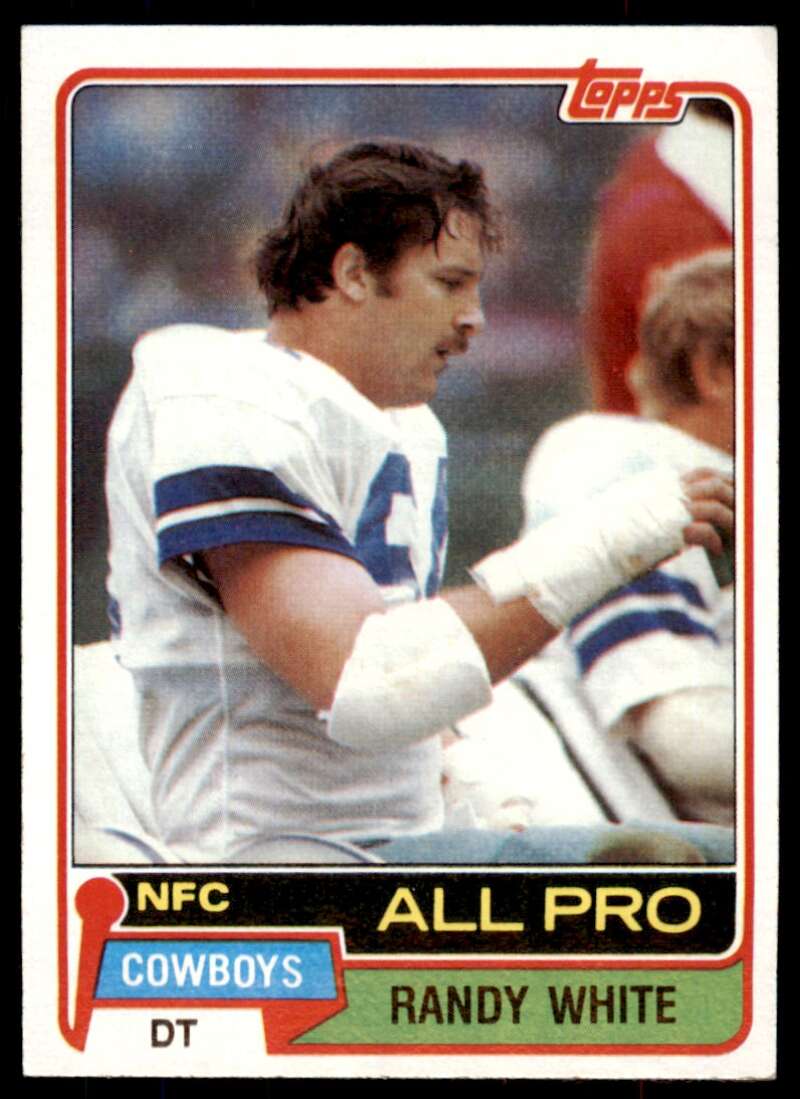 Randy White Card 1981 Topps #470 Image 1