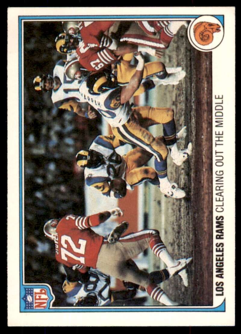 Los Angeles Rams Card 1983 Fleer Team Action #27 Image 1