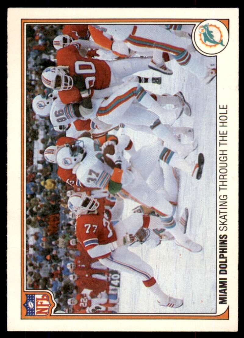 Miami Dolphins Card 1983 Fleer Team Action #29 Image 1