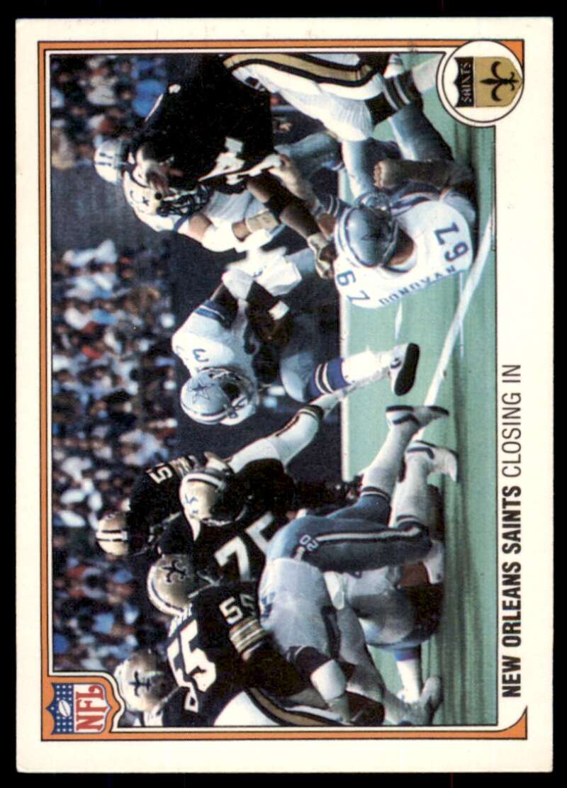 New Orleans Saints Card 1983 Fleer Team Action #36 Image 1