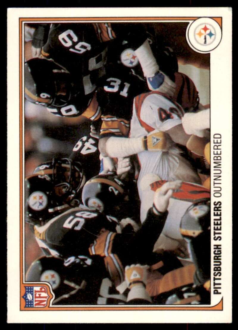 Pittsburgh Steelers Card 1983 Fleer Team Action #44 Image 1