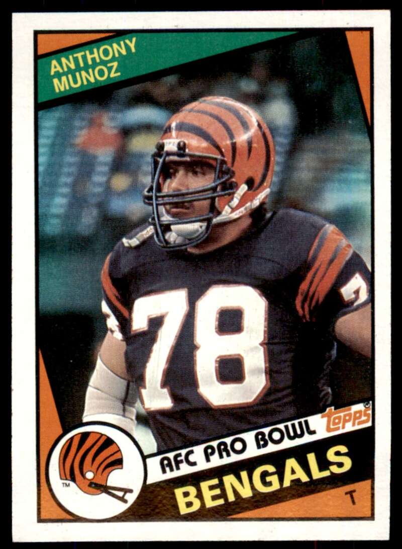 Anthony Munoz Card 1984 Topps #45 Image 1