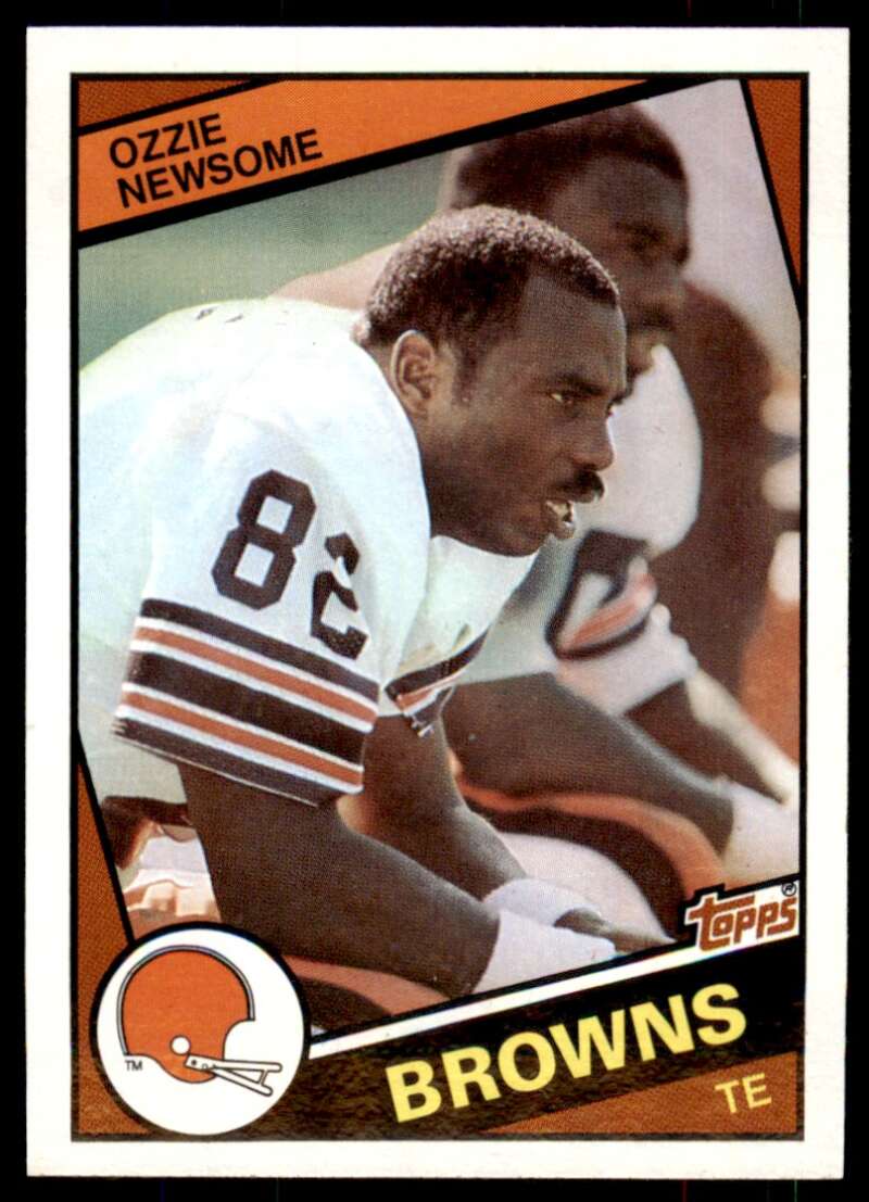 Ozzie Newsome Card 1984 Topps #58 Image 1