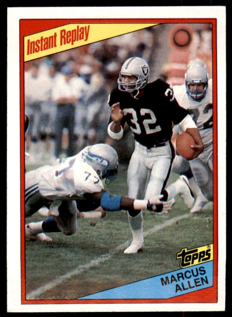 Marcus Allen Card 1984 Topps #99 Image 1