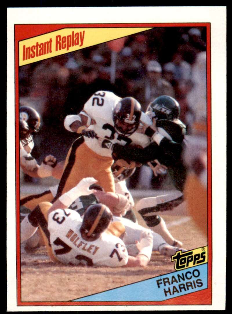 Franco Harris Card 1984 Topps #166 Image 1