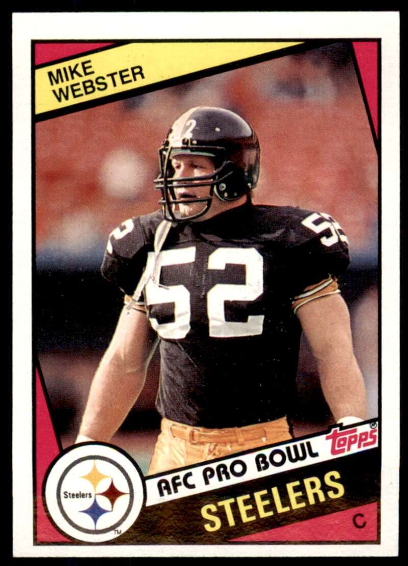 Mike Webster Card 1984 Topps #171 Image 1