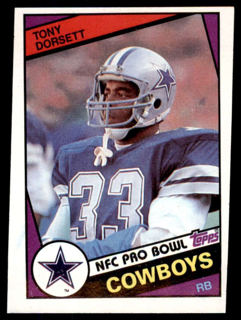 Tony Dorsett Card 1984 Topps #238 Image 1