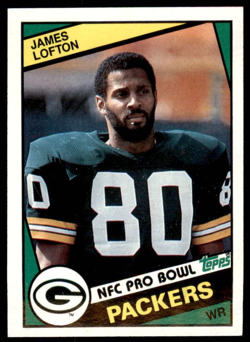 James Lofton Card 1984 Topps #272 Image 1