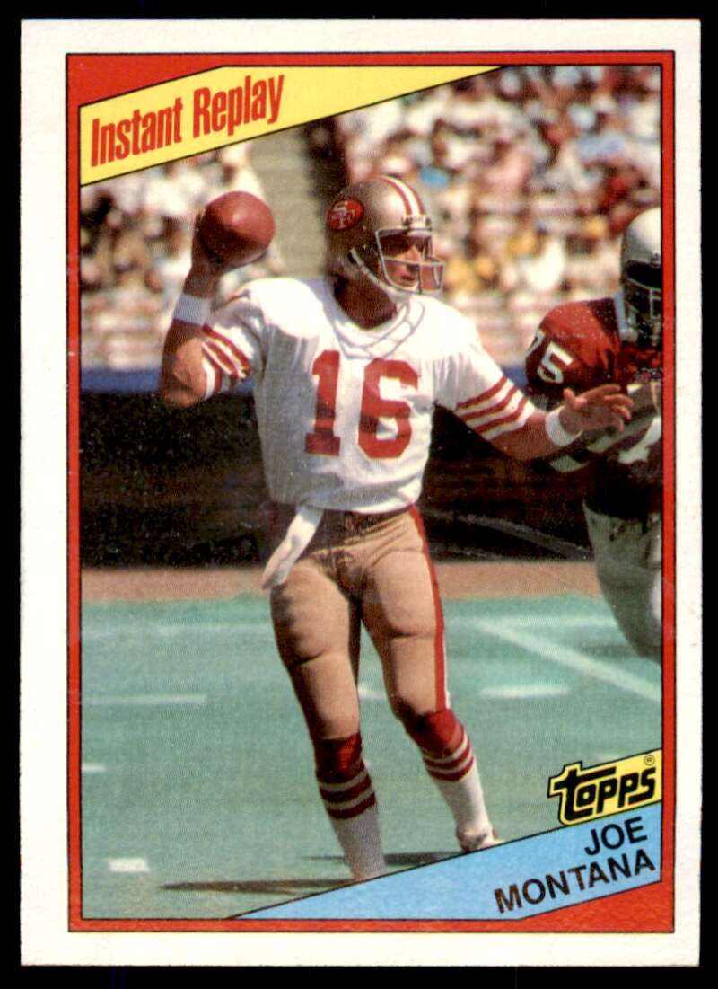 Joe Montana Card 1984 Topps #359 Image 1