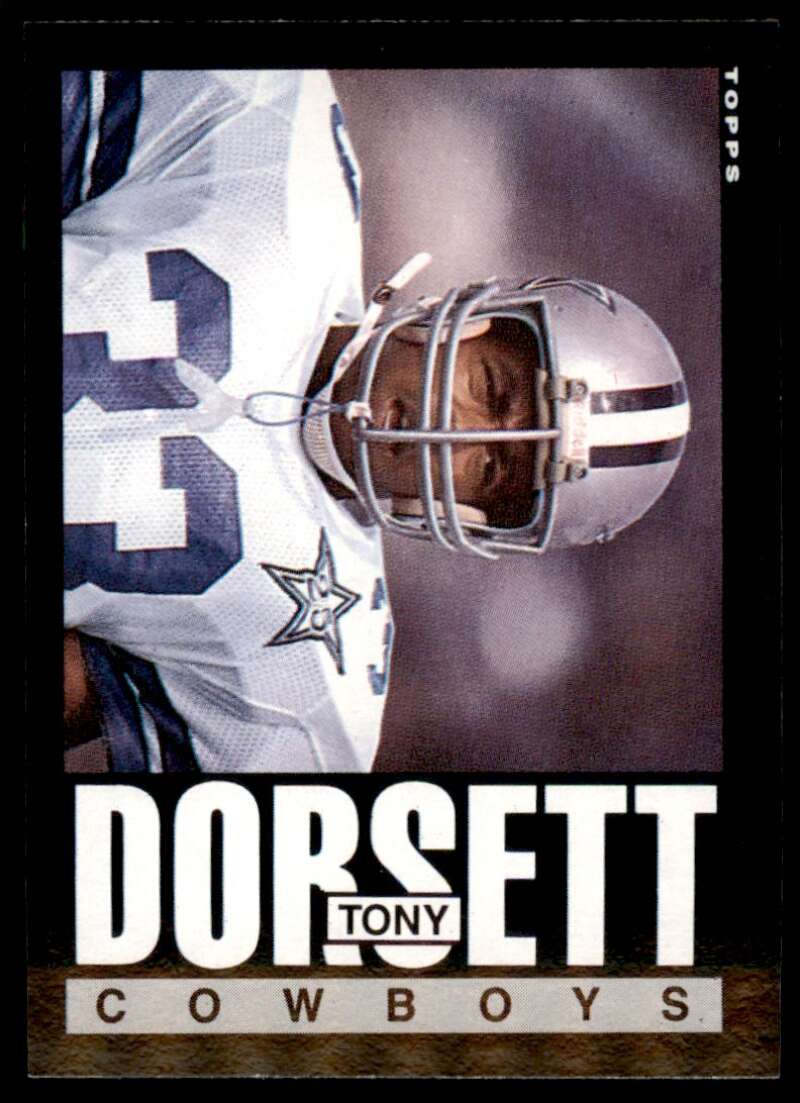 Tony Dorsett Card 1985 Topps #40 Image 1