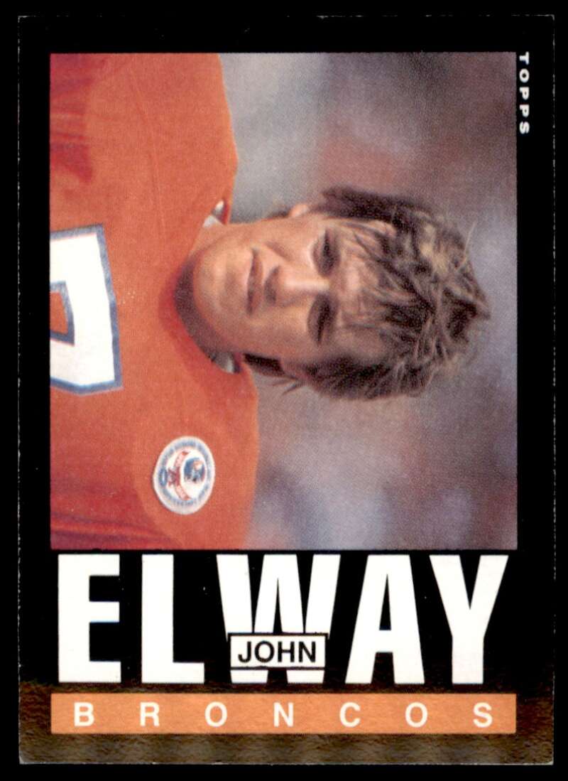 John Elway Card 1985 Topps #238 Image 1