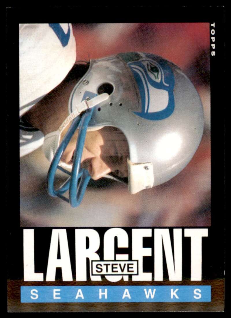 Steve Largent Card 1985 Topps #389 Image 1