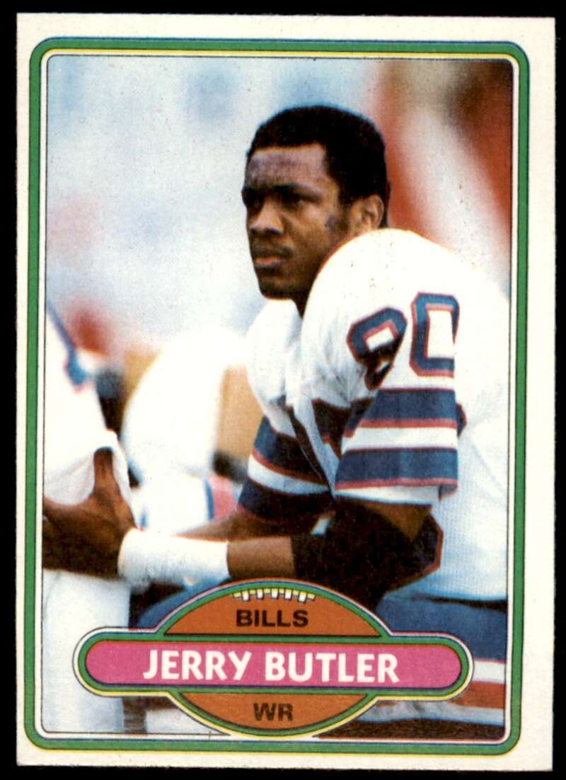 Jerry Butler Rookie Card 1980 Topps #36 Image 1