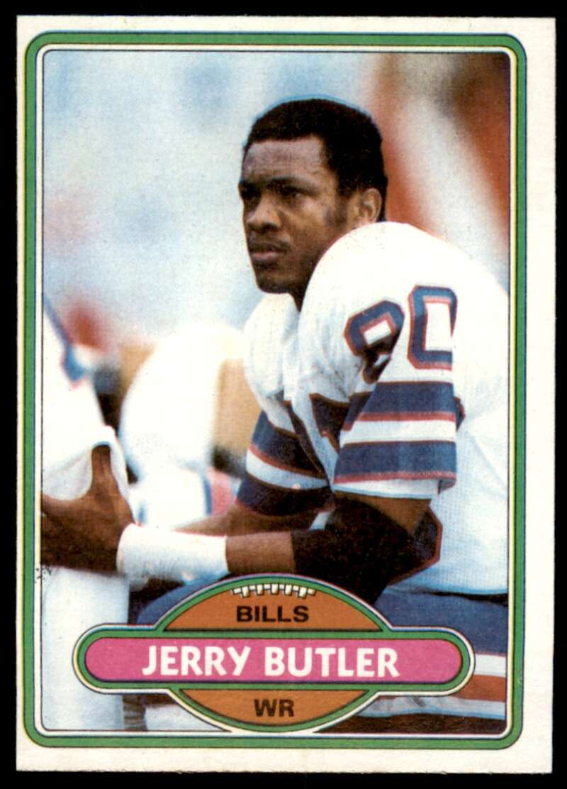 Jerry Butler Rookie Card 1980 Topps #36 Image 1