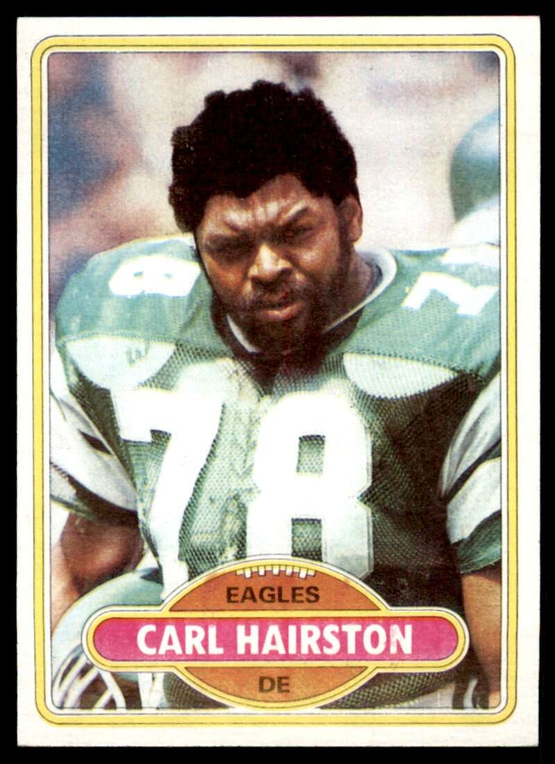 Carl Hairston Rookie Card 1980 Topps #92 Image 1