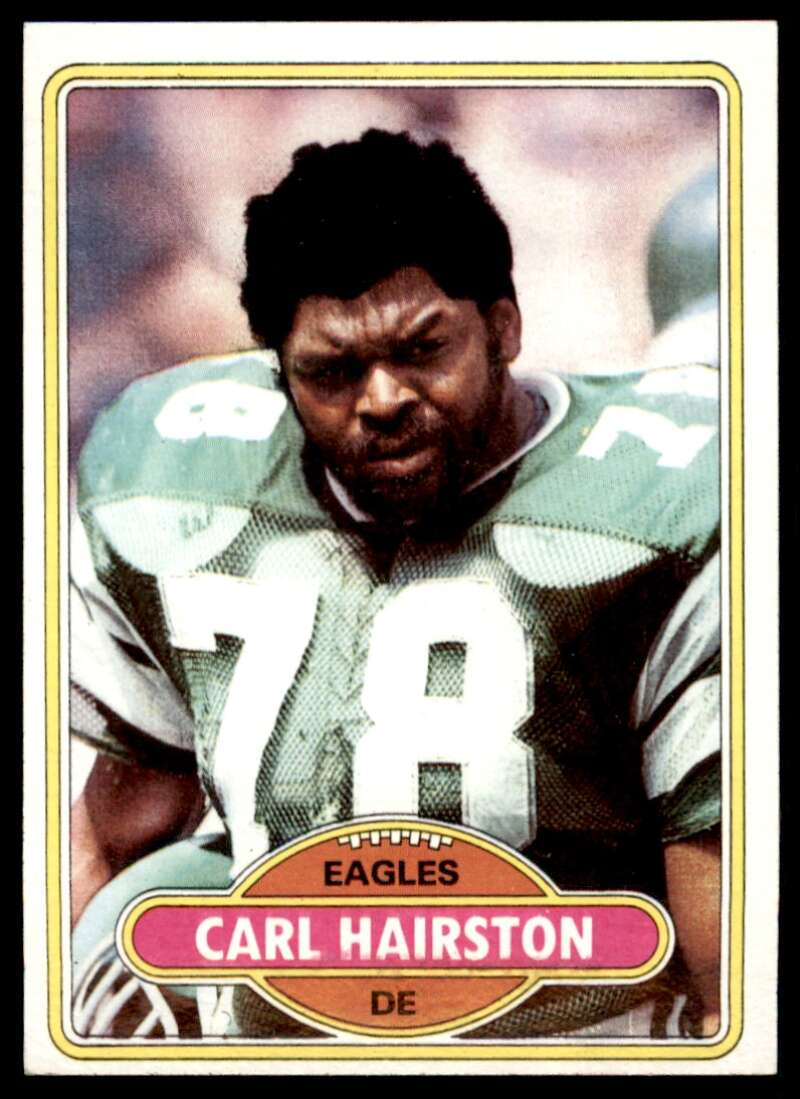 Carl Hairston Rookie Card 1980 Topps #92 Image 1