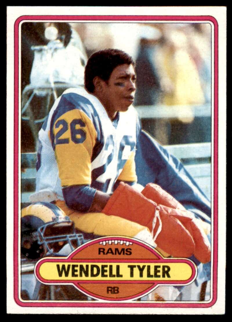 Wendell Tyler Rookie Card 1980 Topps #273 Image 1