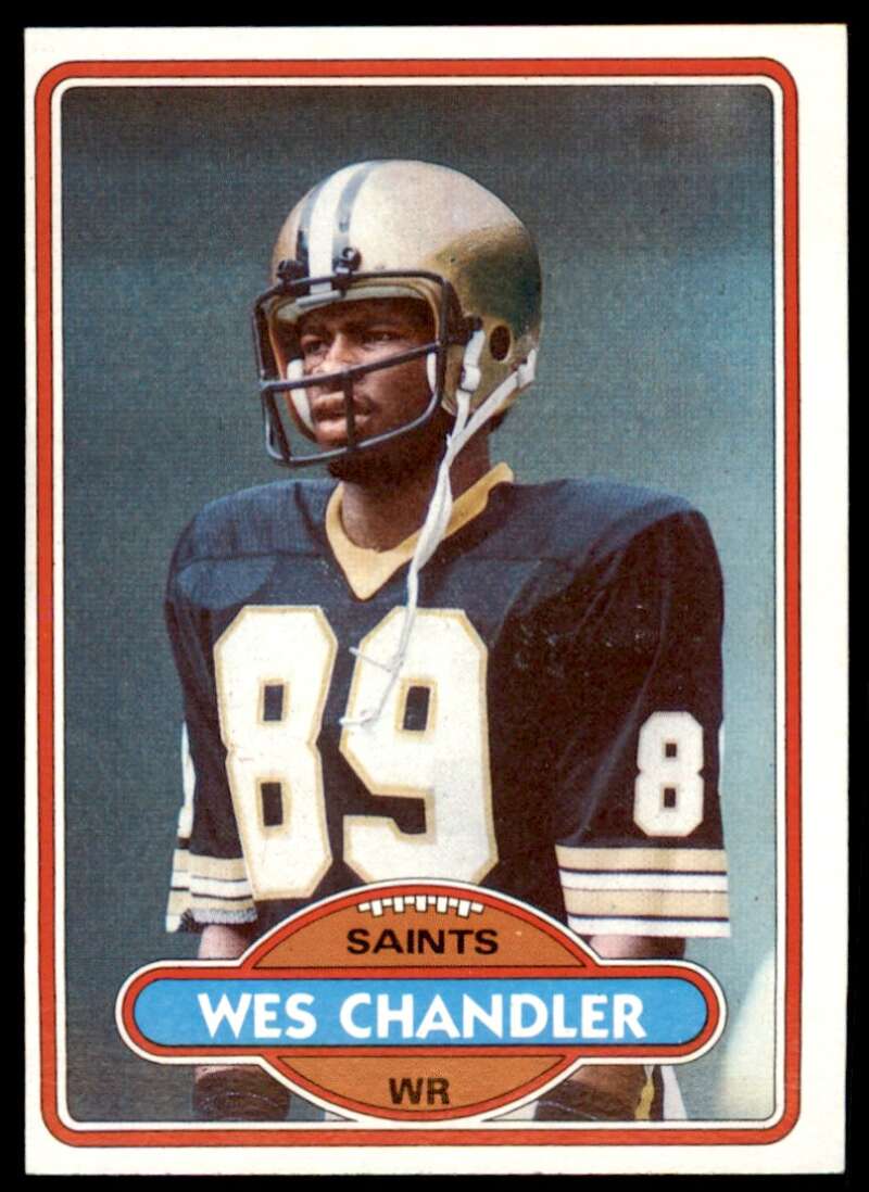 Wes Chandler Rookie Card 1980 Topps #275 Image 1