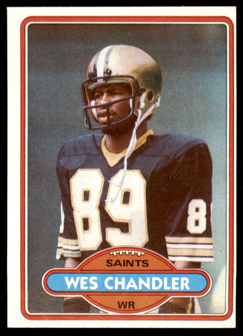 Wes Chandler Rookie Card 1980 Topps #275 Image 1