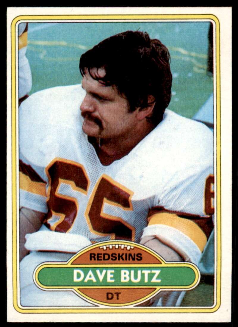 Dave Butz Rookie Card 1980 Topps #499 Image 1