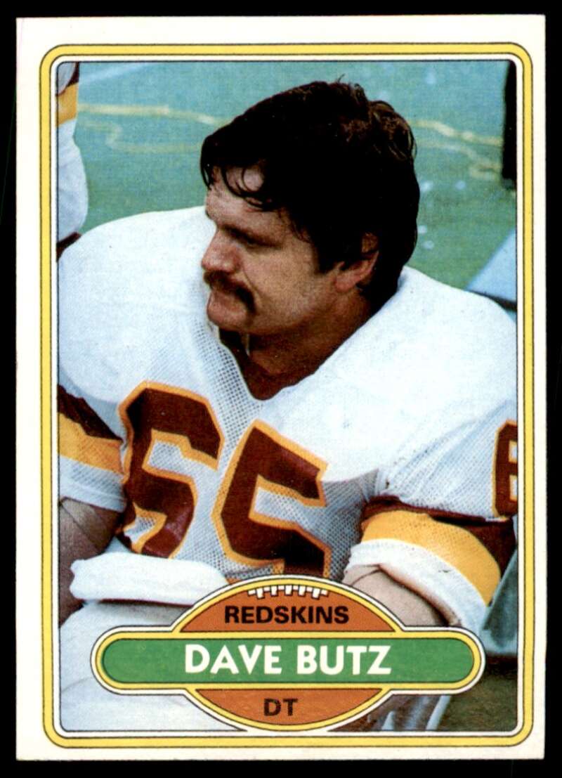 Dave Butz Rookie Card 1980 Topps #499 Image 1