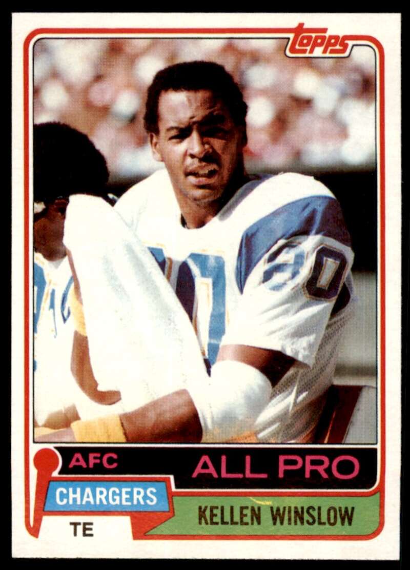 Kellen Winslow Rookie Card 1981 Topps #150 Image 1