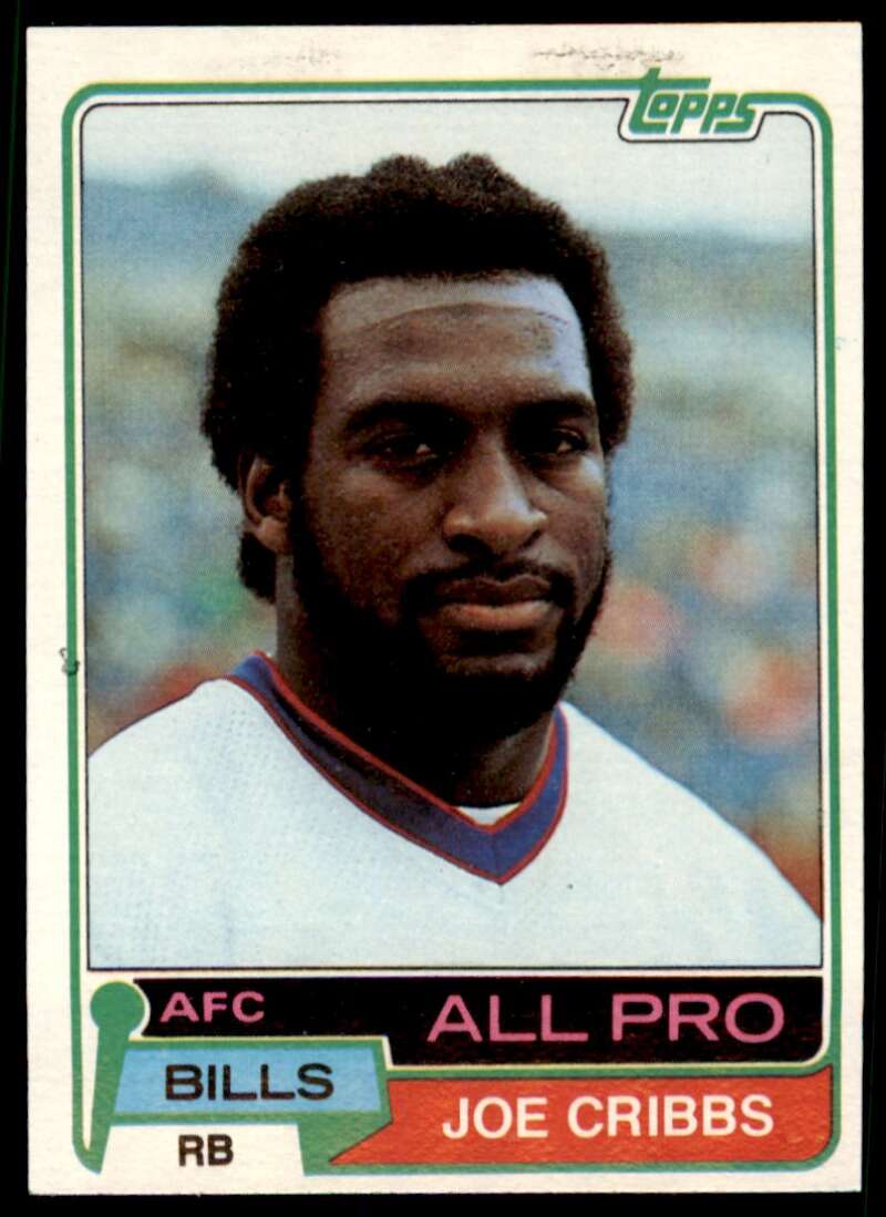 Joe Cribbs Rookie Card 1981 Topps #360 Image 1