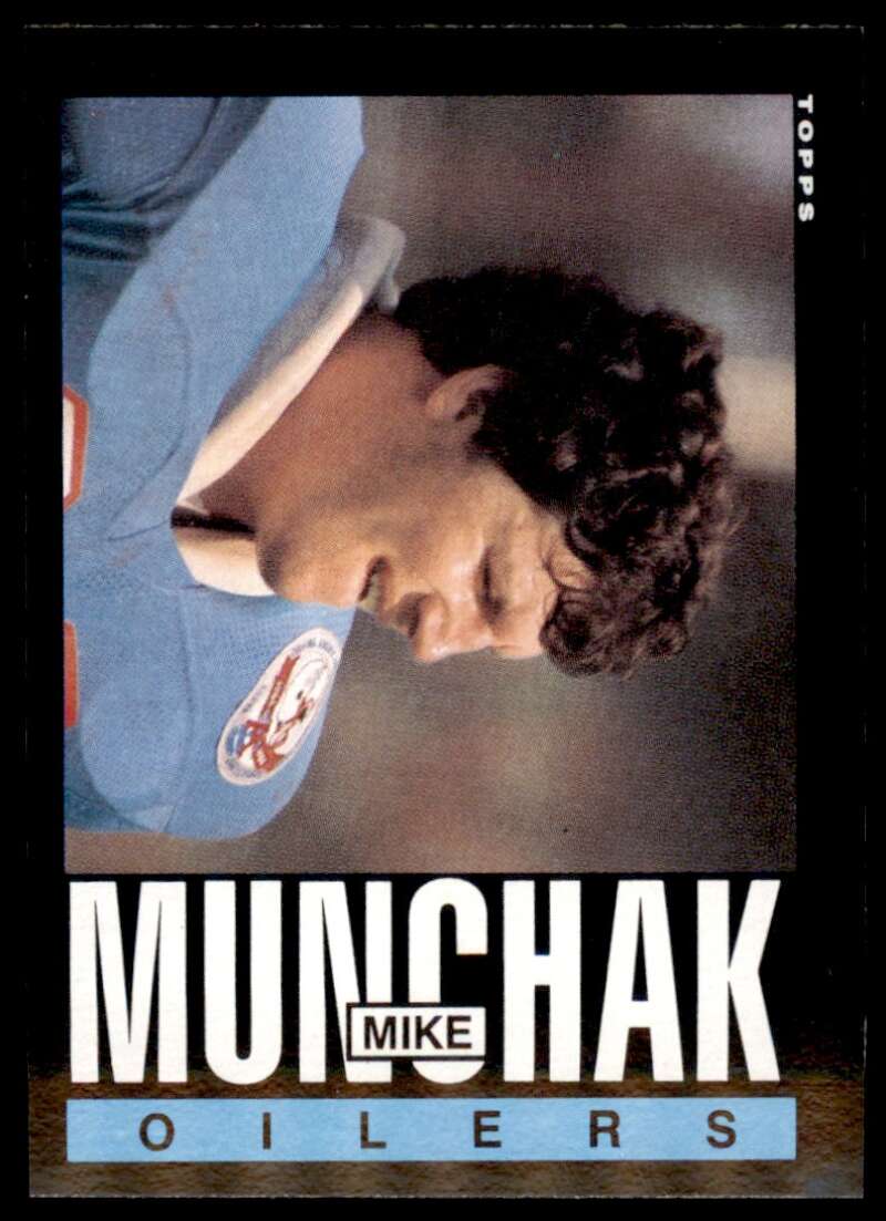 Mike Munchak Rookie Card 1985 Topps #253 Image 1