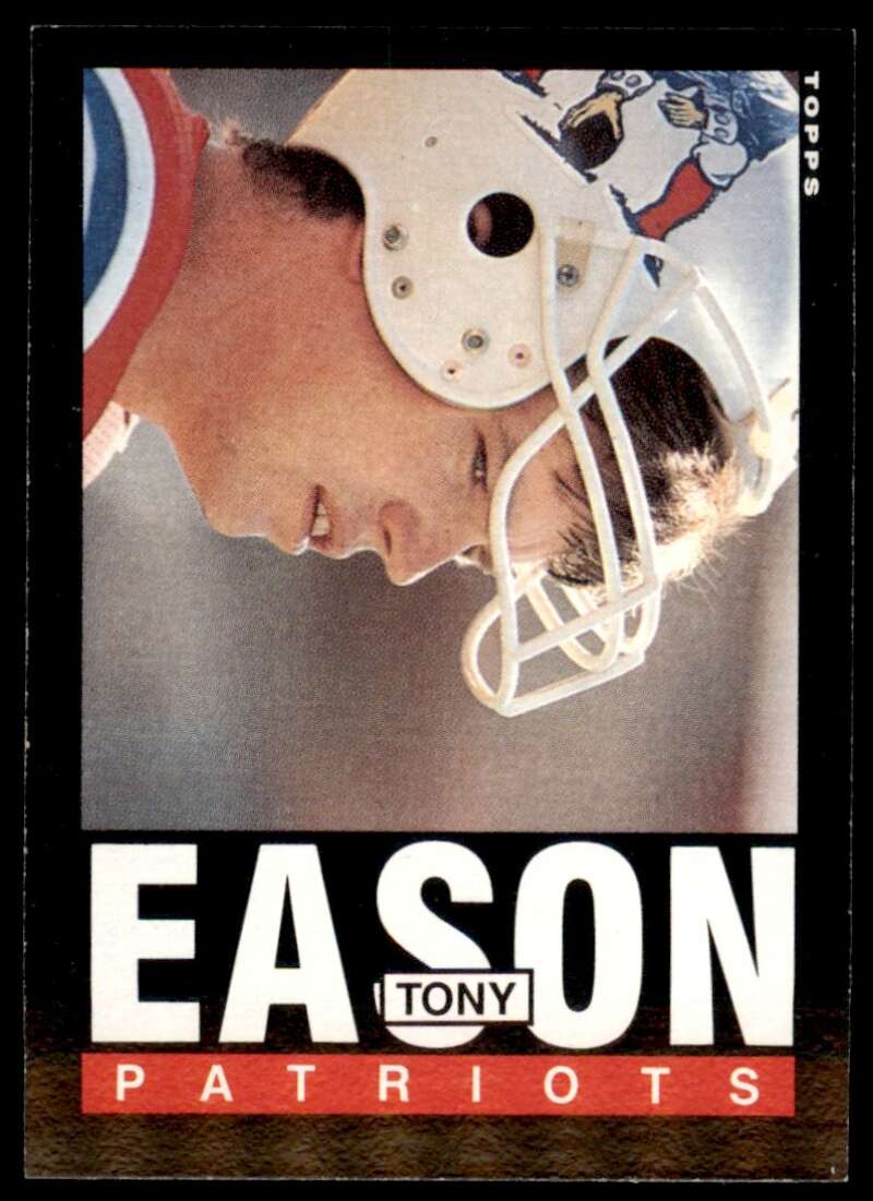 Tony Eason Rookie Card 1985 Topps #323 Image 1