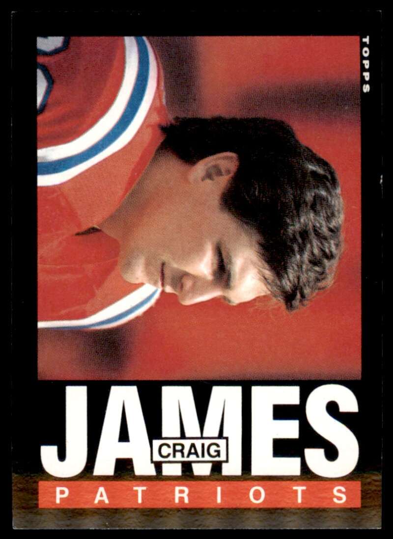 Craig James Rookie Card 1985 Topps #328 Image 1
