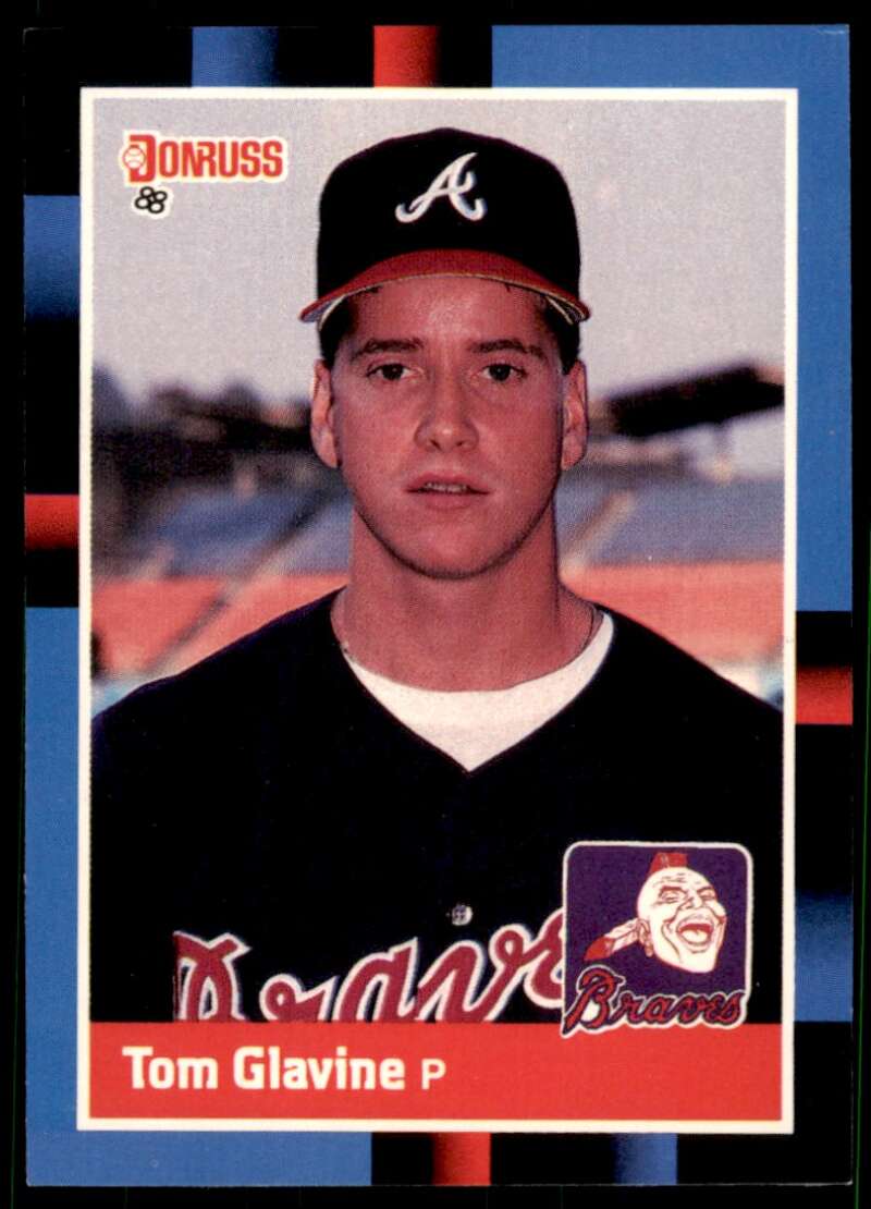 Tom Glavine Rookie Card 1988 Donruss #644 Image 1